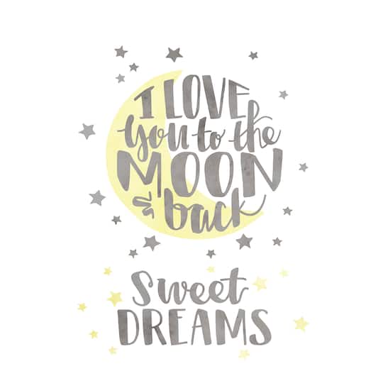 Cricut® Iron-On Designs™, Love You To The Moon